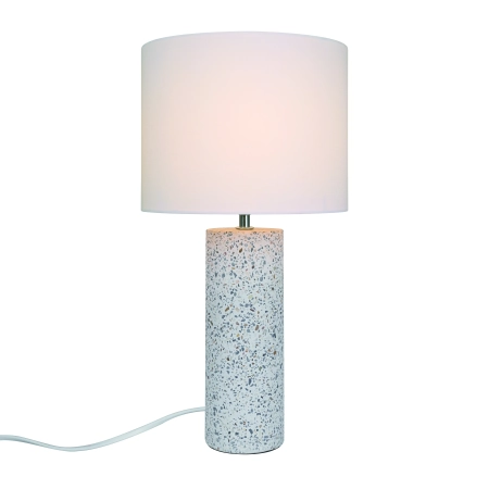 Lampa stołowa podstawa z lastryko + biały abażur Antiga NO2512625001 - Nordlux